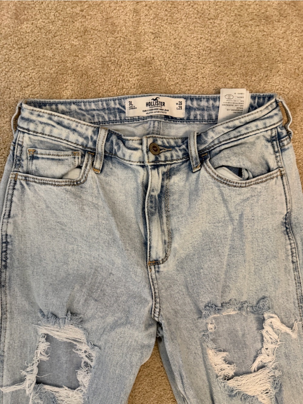 Hollister High Rise Mom Jean - Picture 5 of 6